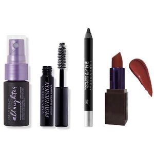 Urban Decay Mini Favorites Bundle - Setting Spray, Eyeliner, Lipstick & Mascara
